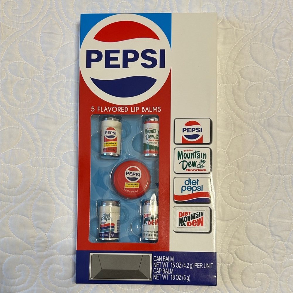 Pepsi Lip Balm Set